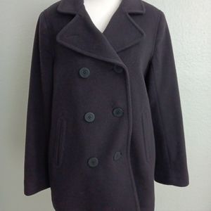 L.L.bean wool peacoat sz 8 Bellandi Italy Wool Coat Size 8